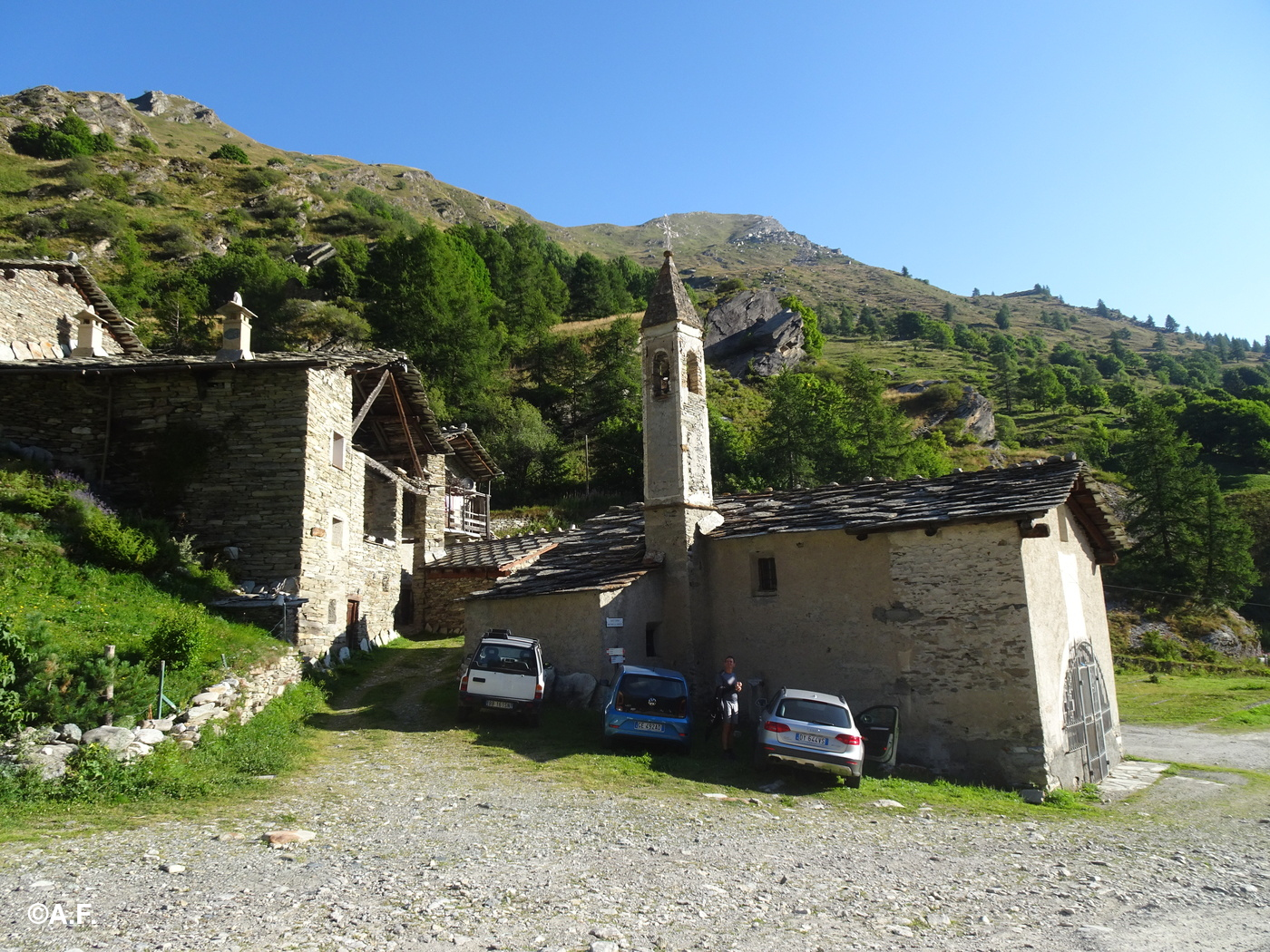 La chiesetta di Sant’Anna di Bellino