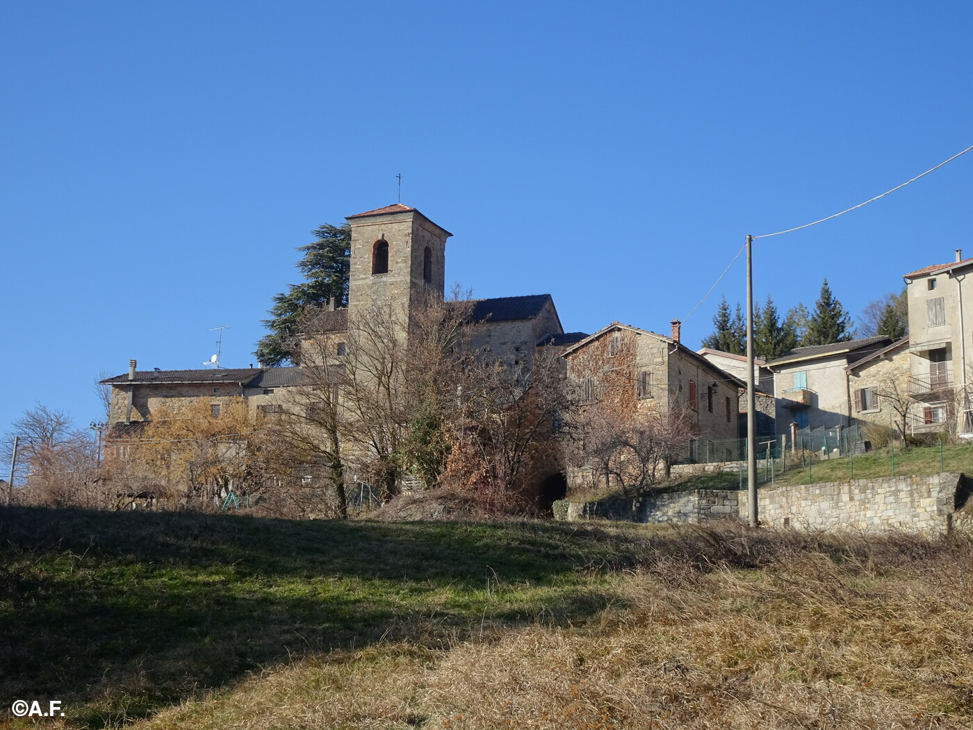 La chiesa di Cassio
