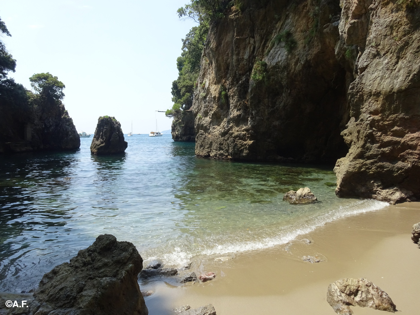 L'incantevole caletta