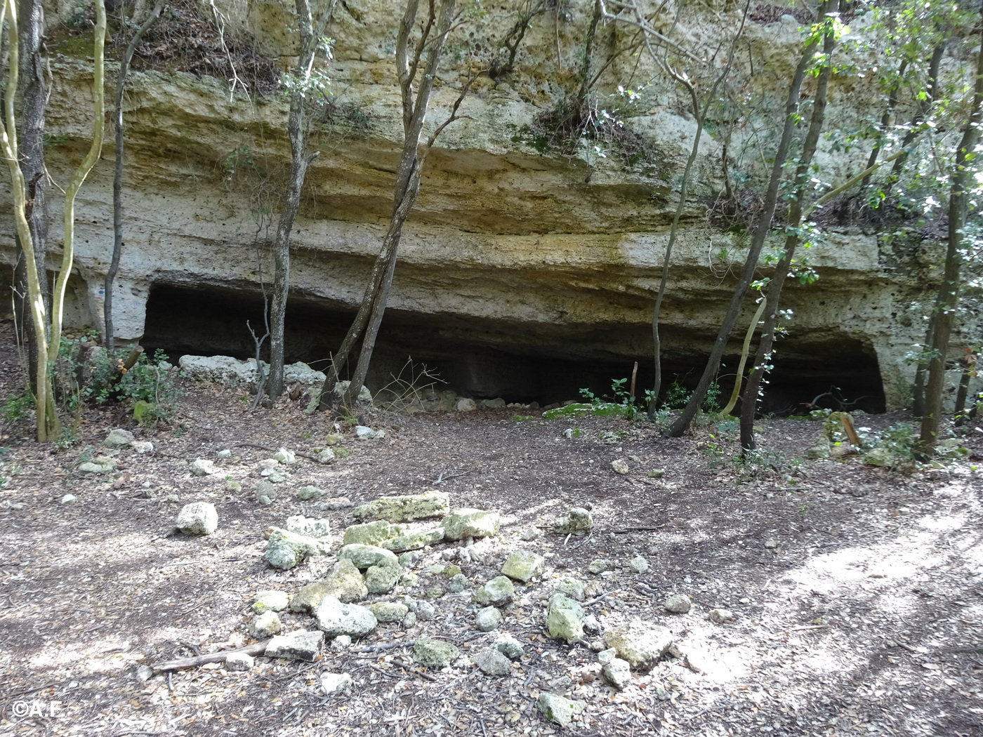 La prima delle Cave Romane