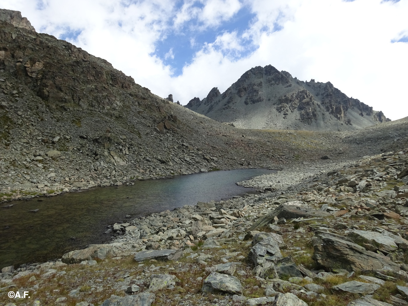 Il Lago Lungo e la Punta Trento