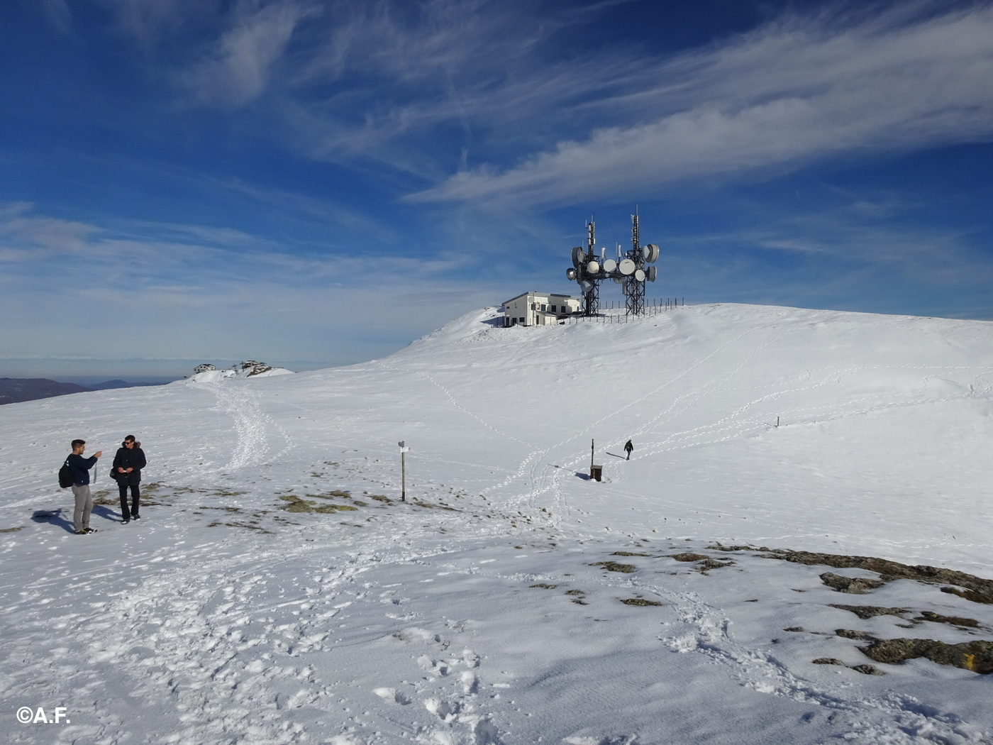 La cima del Monte Maggiorasca