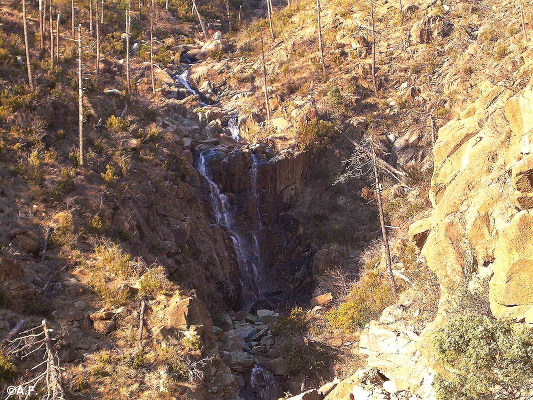 La cascata del Rio di Monte Cuccio