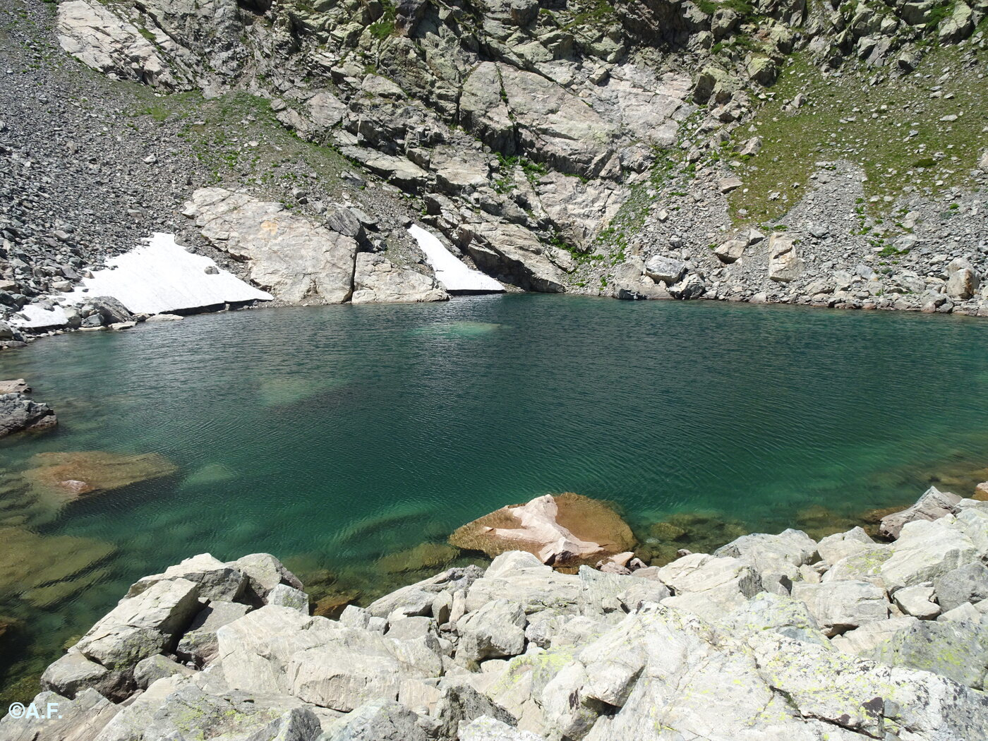 Il piccolo Lago dell'Oro